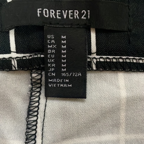 Forever 21 window pane stretch pants - Picture 5 of 6